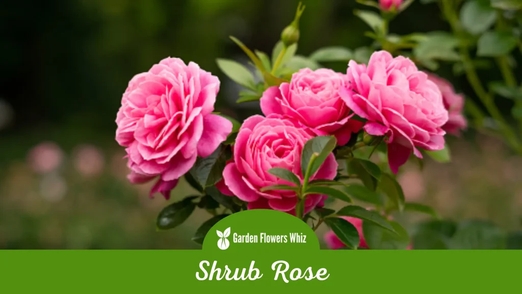 shrub rose flower